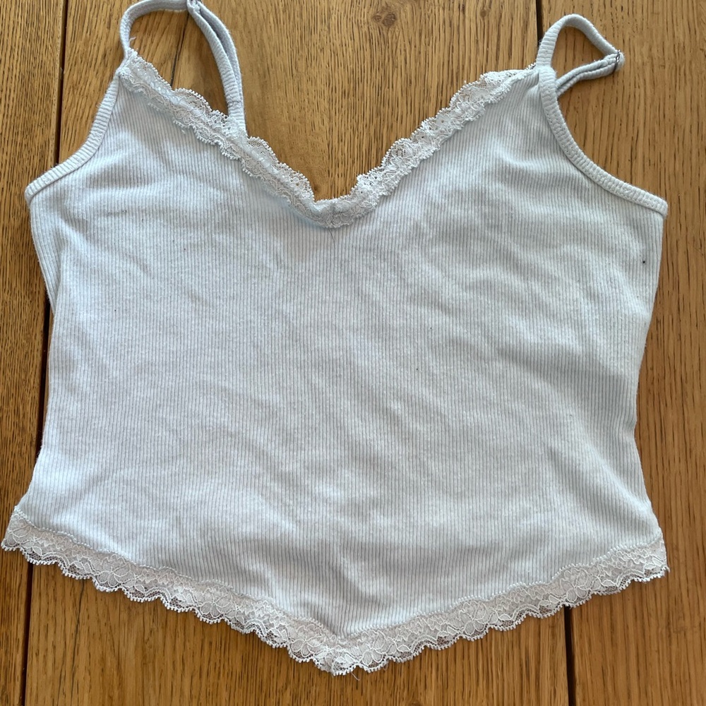 Hollister Gray laced  Tank Top